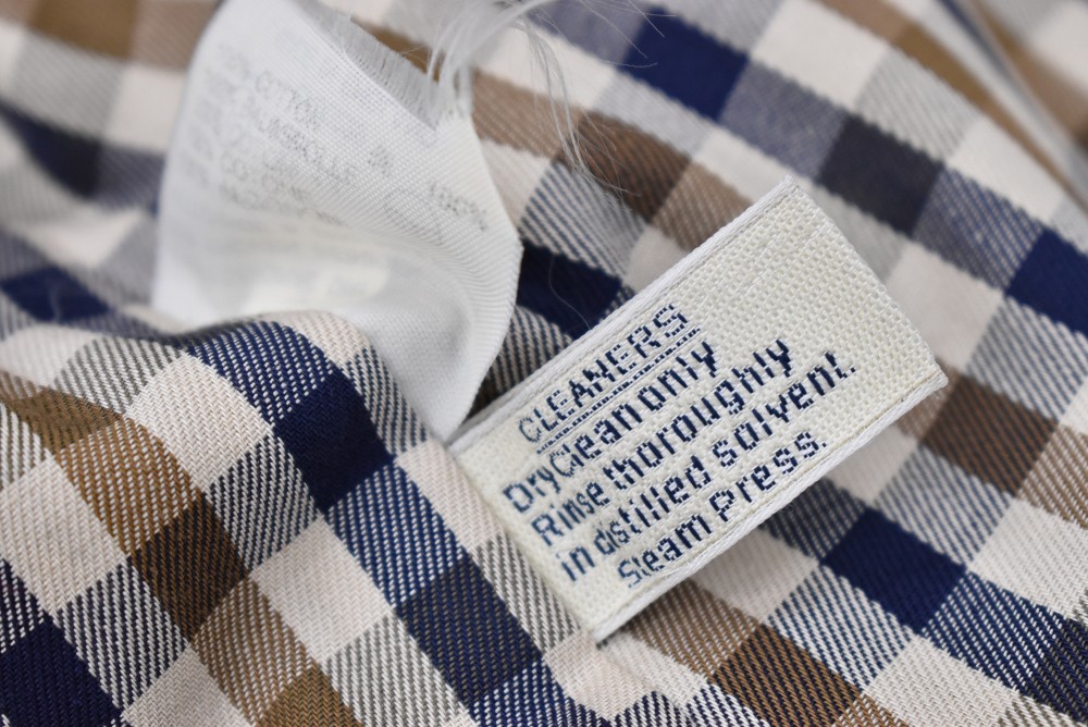 109148 ヴィンテージ「Aquascutum」ステンカラーコート 