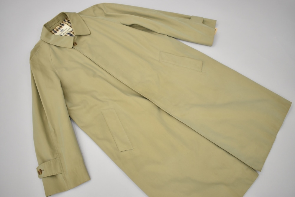 109148 ヴィンテージ「Aquascutum」ステンカラーコート 