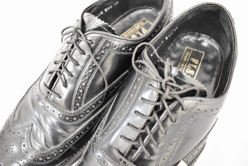 109906 「THE FLORSHEIM SHOE」レザーシューズ  外羽根 SIZE 9