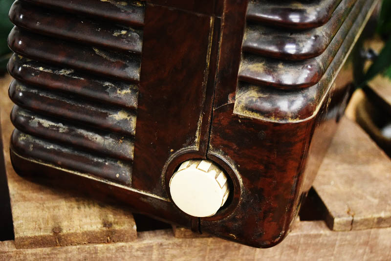 105333 ヴィンテージ 「BUSH RADIO TYPE DAC.10」 1950'S ラジオ 英国製 MADE IN ENGLAND