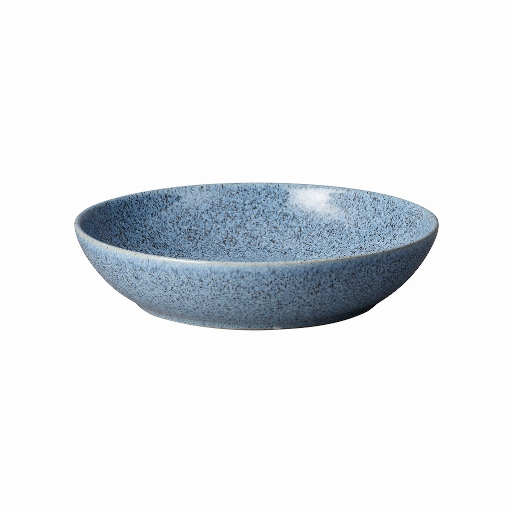 Z0016-ED0511FL 英国製 「Denby」 デンビー スタジオブルー パスタボウル フリント