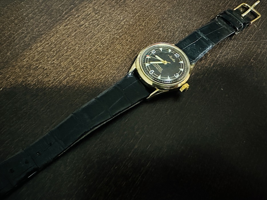 108047 腕時計 1960年代 Mautheマウテ VW フォルクスワーゲン 赤秒針 