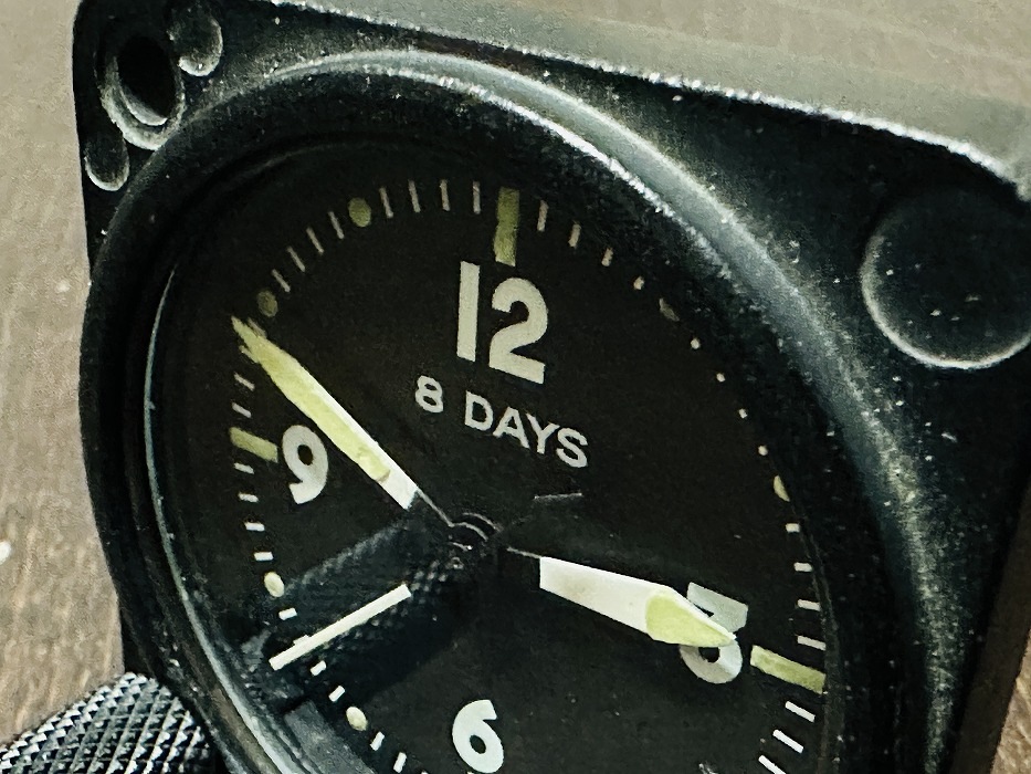 wakmann 8 DAYS コックピット時計 Wakmann Aircraft Clock - Your