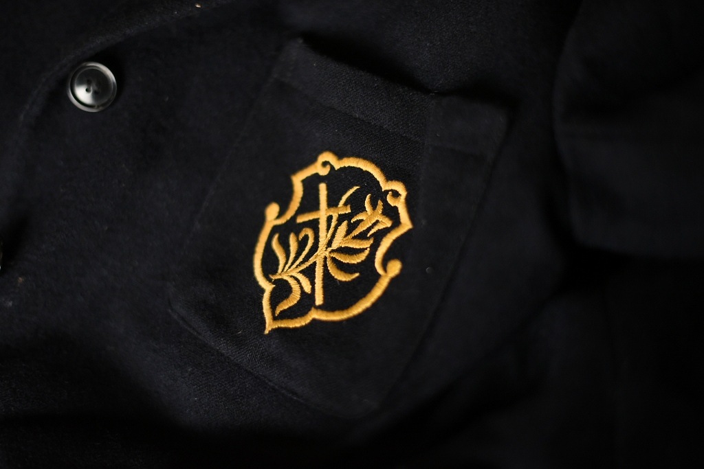 104180 ヴィンテージ　「HARRODS」  キッズスクールジャケット　ジャケット