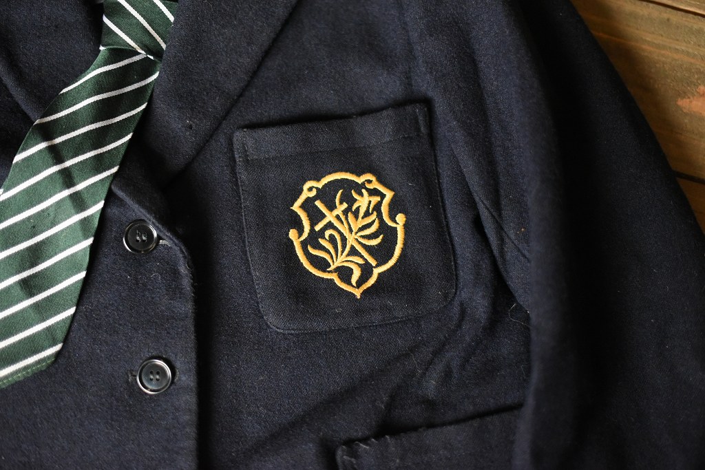 104180 ヴィンテージ　「HARRODS」  キッズスクールジャケット　ジャケット