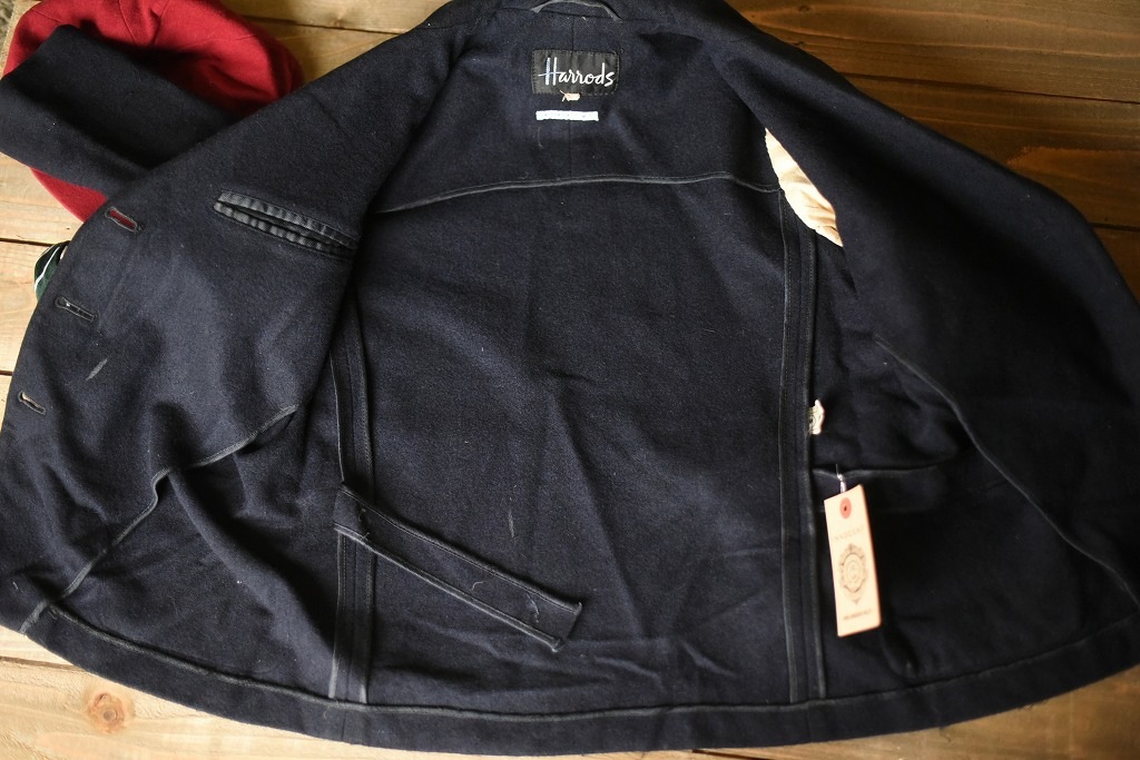 104180 ヴィンテージ　「HARRODS」  キッズスクールジャケット　ジャケット