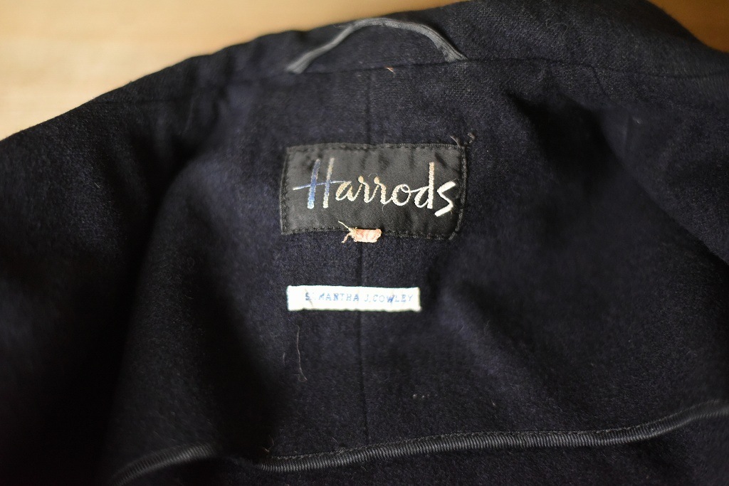 104180 ヴィンテージ　「HARRODS」  キッズスクールジャケット　ジャケット