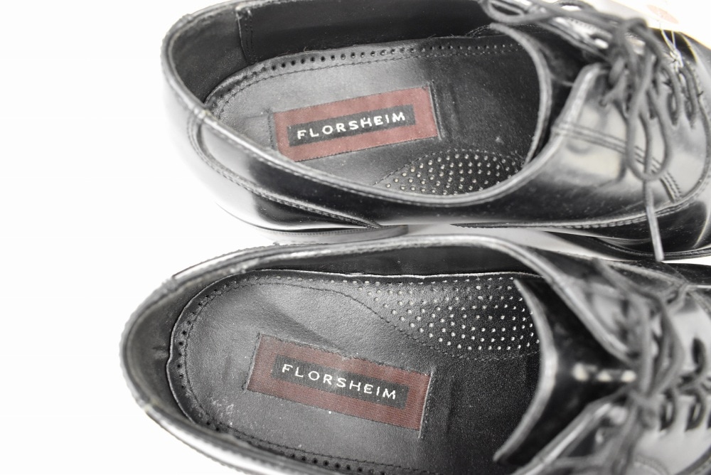 109920 「FLORSHEIM」レザーシューズ made in India 内羽根 SIZE 8 1/2