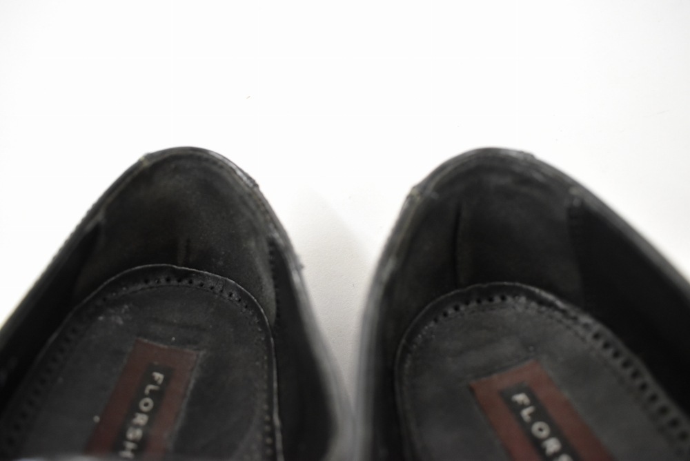 109920 「FLORSHEIM」レザーシューズ made in India 内羽根 SIZE 8 1/2