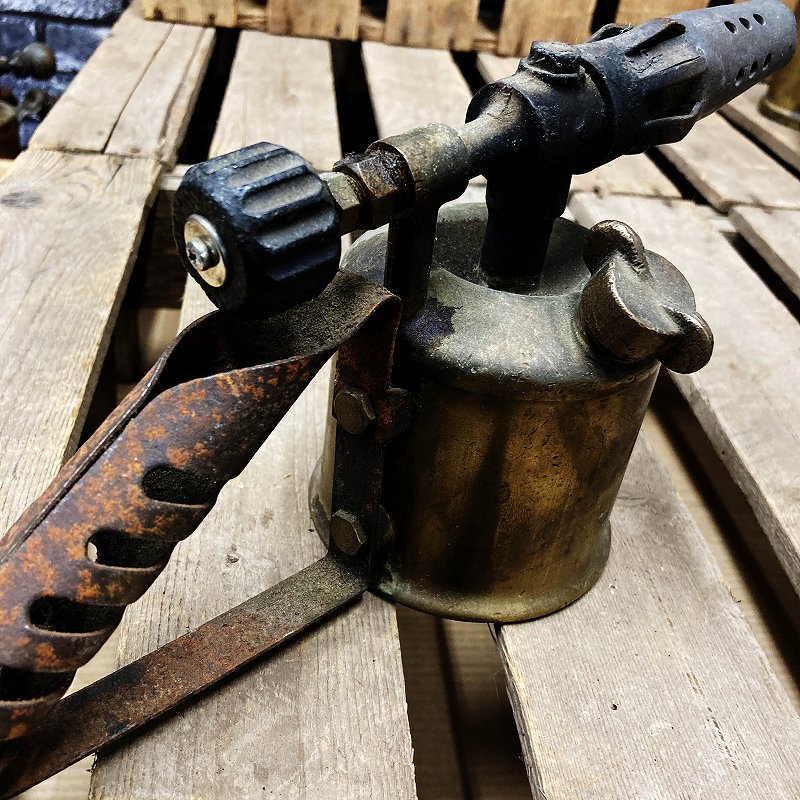 106024　「GOVERNOR PETROL」   MADE IN ENGLAND  ブラス　トーチ　バーナー　ブロートーチ　コンロ　キャンプ　真鍮　　