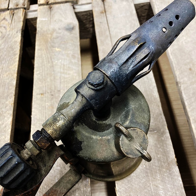 106024　「GOVERNOR PETROL」   MADE IN ENGLAND  ブラス　トーチ　バーナー　ブロートーチ　コンロ　キャンプ　真鍮　　