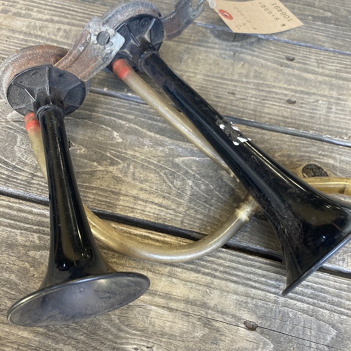 106491 ヴィンテージ　「STEBEL」 ステーベル MADE IN ITALY ブラス　ホーン　ラッパ　