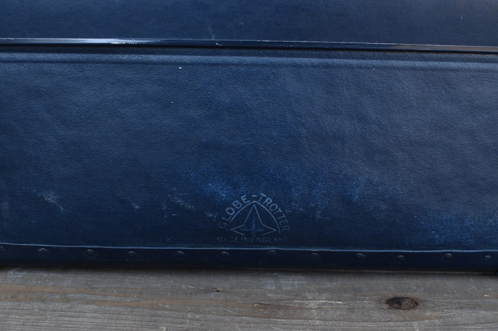 106698 UK ヴィンテージ　英国 グローブ トロッター 「GLOBE TROTTER」 MADE IN ENGLAND 刻印