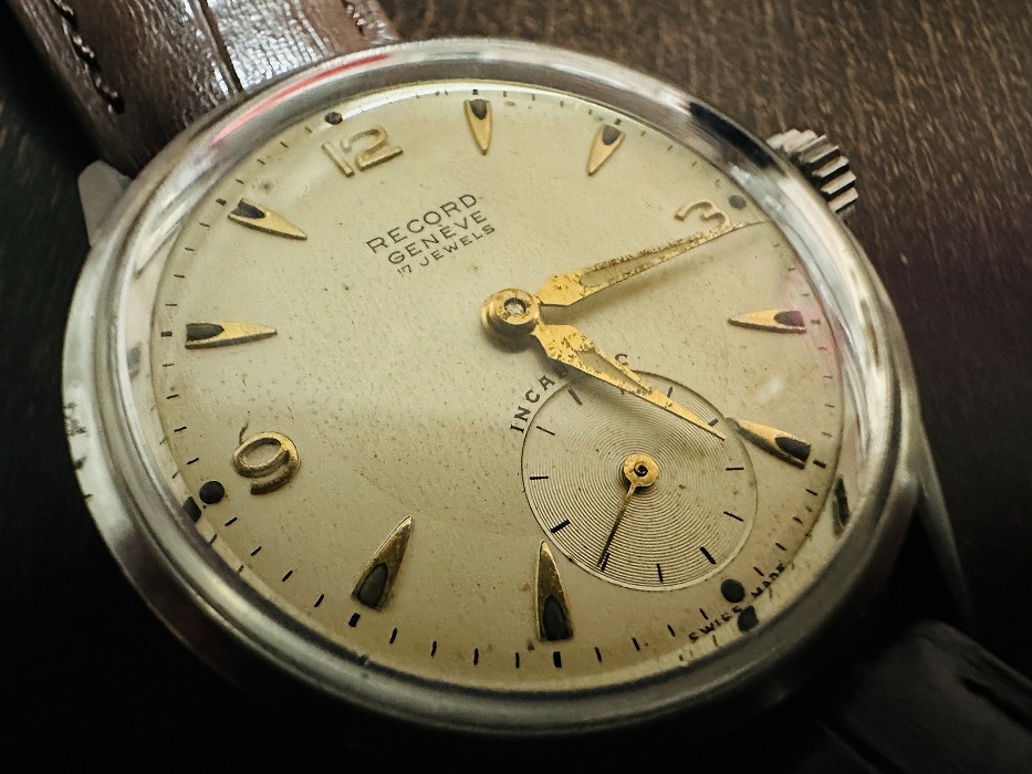 108048 腕時計 1960年代後半 RECORD GENEVE レコード インカ