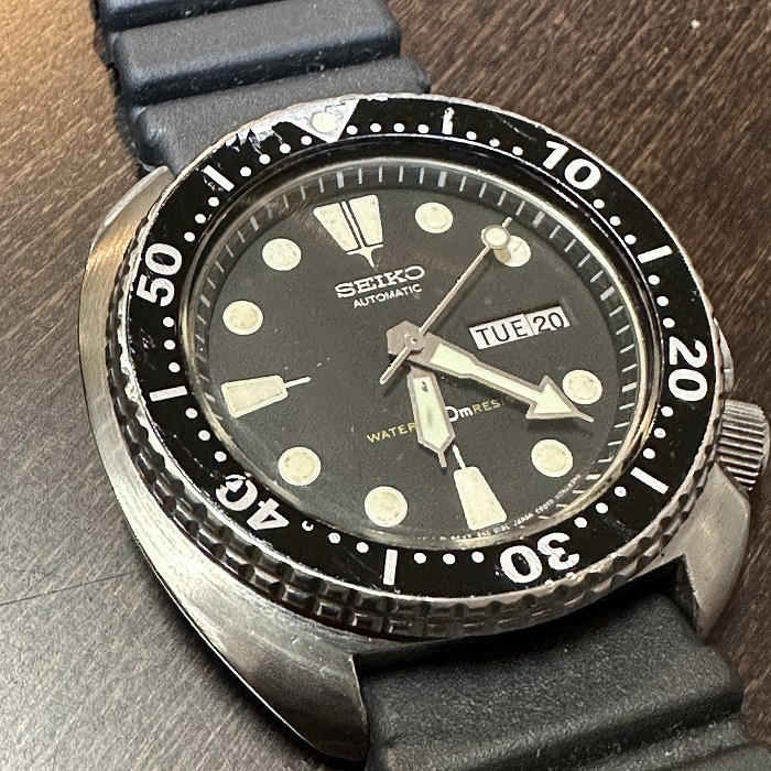 108166 腕時計 1982年製 SEIKO VINTAGE DIVER 3rd セイコー ヴィンテージ ダイバー サード 海外仕様 ...