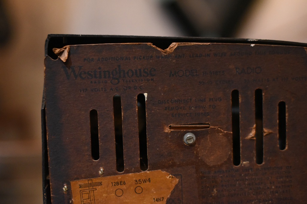R0033 レンタル ヴィンテージ　ラジオ  「Westinghouse」