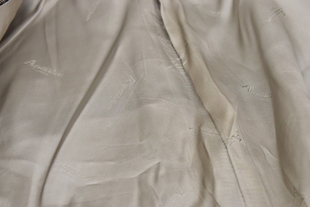 108502「Aquascutum OF LONDON」アクアスキュータム　 MADE IN ENGLAND