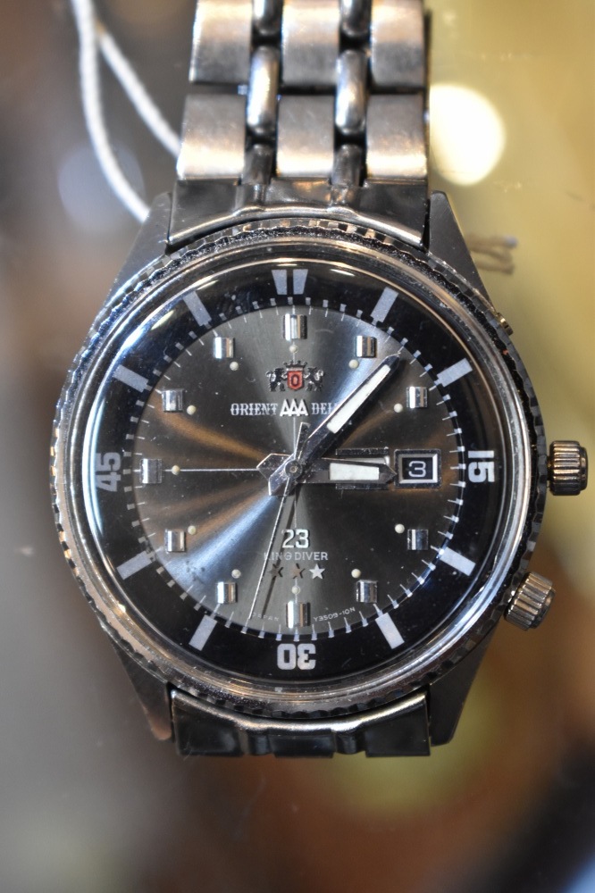 108641 腕時計 1960s VINTAGE Orient king diver 0349-10670 ヴィンテージ オリエント AAA デラックス キングダイバー自動巻