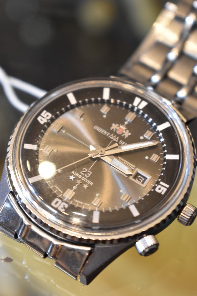 108641 腕時計 1960s VINTAGE Orient king diver 0349-10670