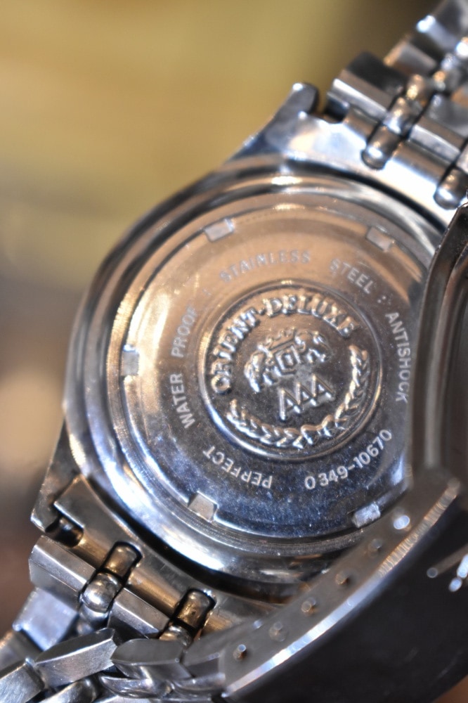108641 腕時計 1960s VINTAGE Orient king diver 0349-10670 ヴィンテージ オリエント AAA デラックス キングダイバー自動巻