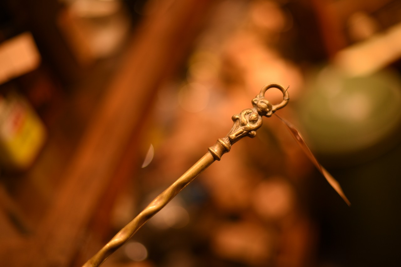 101594 真鍮　ブラス　トースティングフォーク　英国 