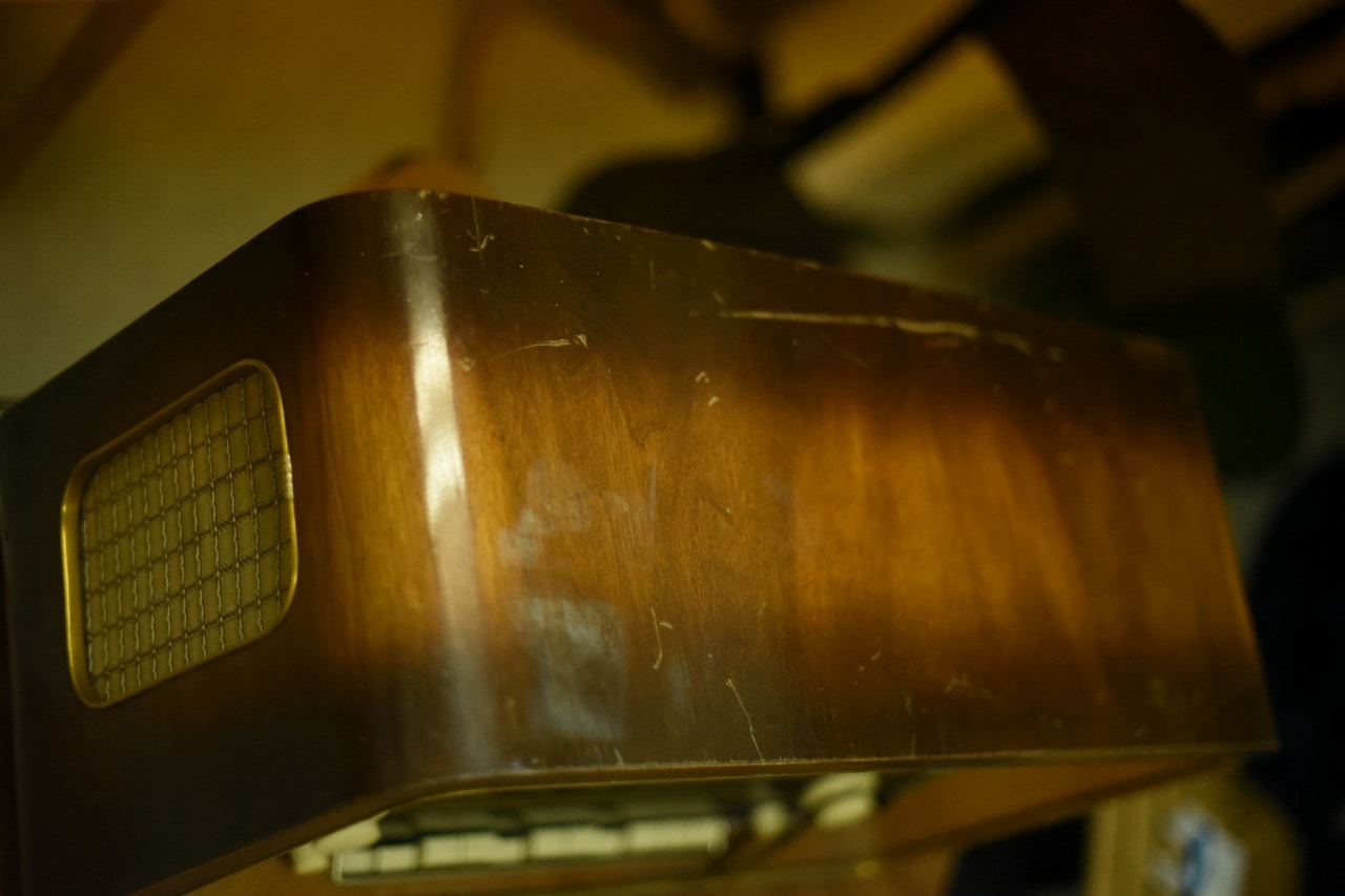 000894 UKヴィンテージ OBERO ラジオ