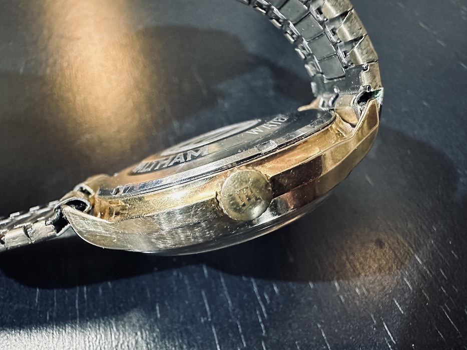 107609 腕時計 「WALTHAM DE LUXE President」57石 1970年前後 スイス