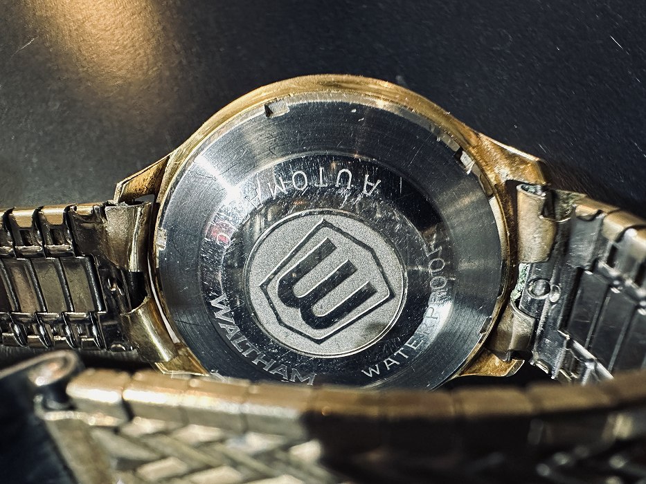 107609 腕時計 「WALTHAM DE LUXE President」57石 1970年前後 スイス