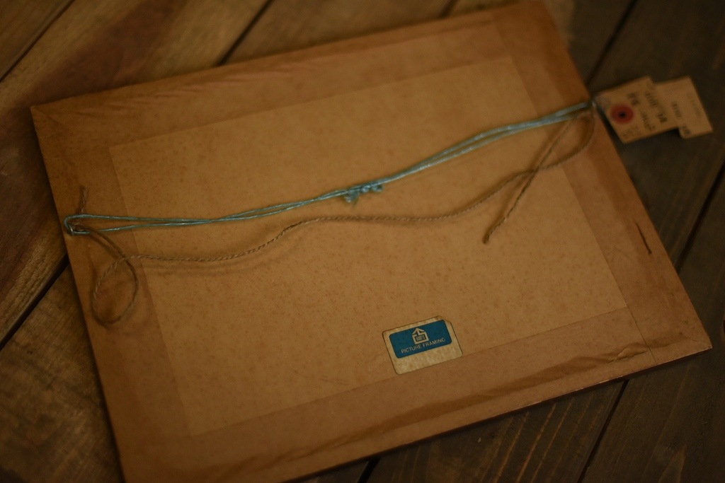 2417 ヴィンテージ　ウッドフレーム 　額縁