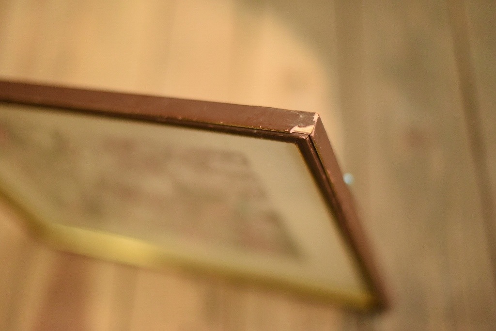 2417 ヴィンテージ　ウッドフレーム 　額縁