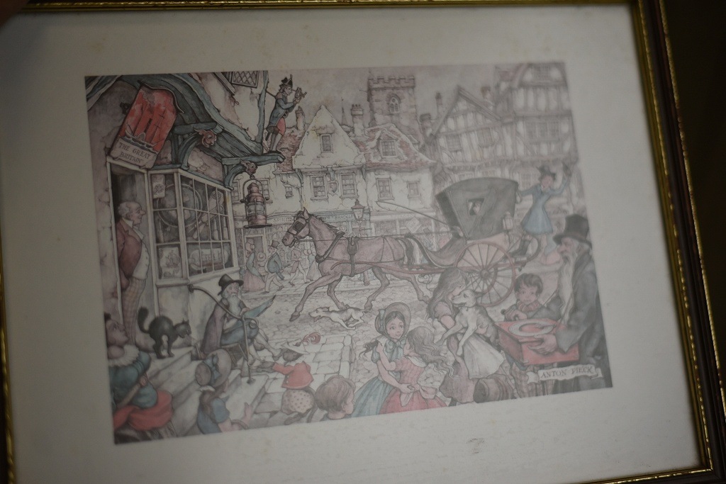 2417 ヴィンテージ　ウッドフレーム 　額縁