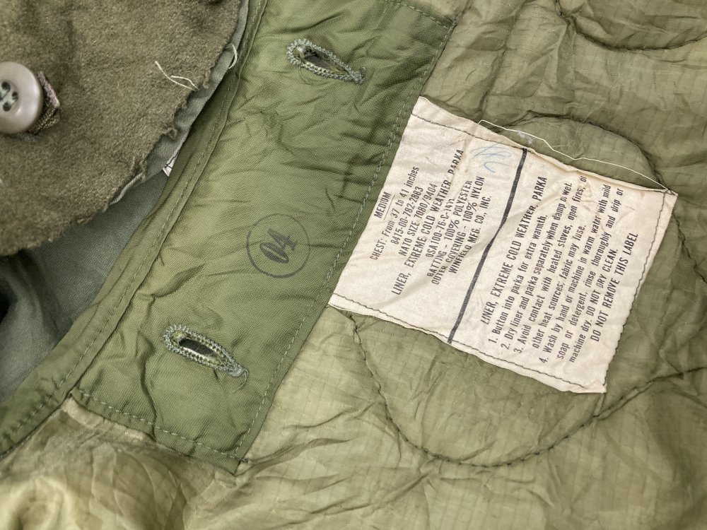 109255 [TF]  VINTAGE 65s US ARMY「M65 FISHTAIL PARKA」FULL SET フィッシュテールパーカー ヴィンテージ モッズコート