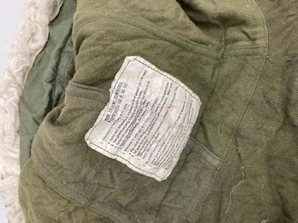 109255 [TF]  VINTAGE 65s US ARMY「M65 FISHTAIL PARKA」FULL SET フィッシュテールパーカー ヴィンテージ モッズコート