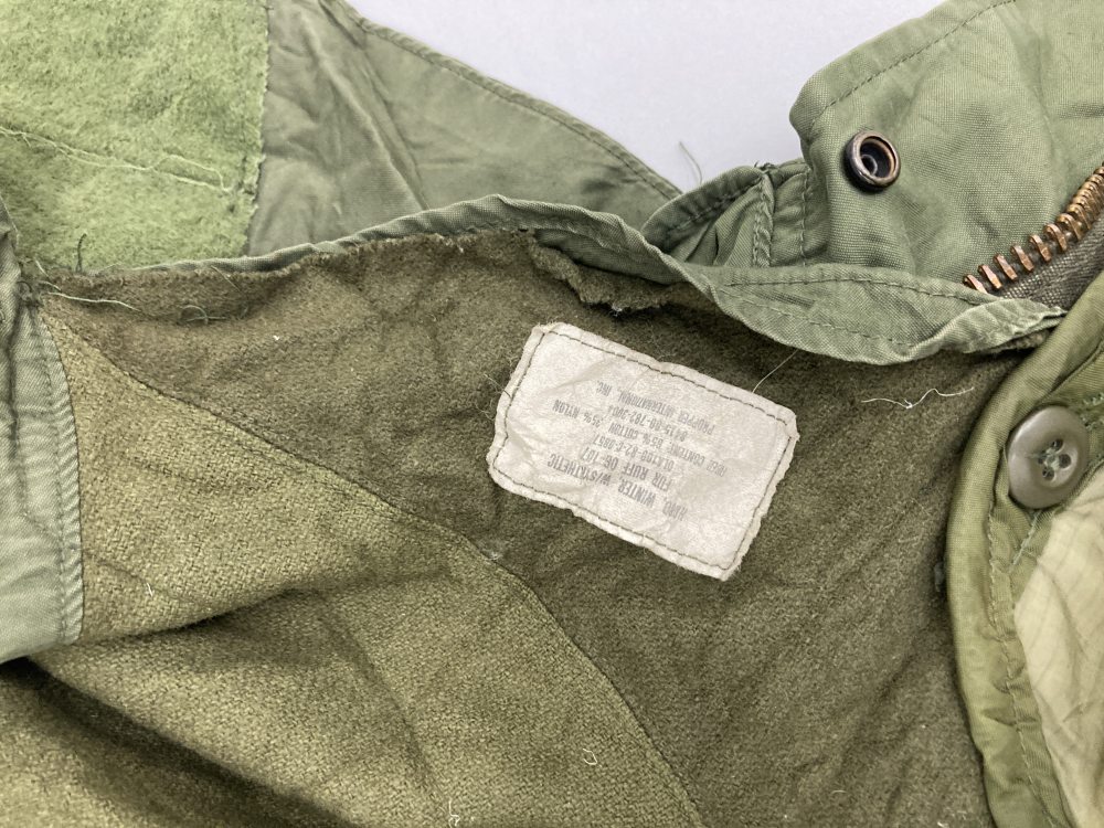 109255 [TF]  VINTAGE 65s US ARMY「M65 FISHTAIL PARKA」FULL SET フィッシュテールパーカー ヴィンテージ モッズコート