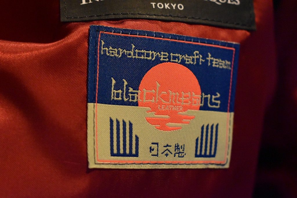ORIGINAL PRODUCT 「Black Beauty」「Riders Jacket」「CAWHIDE LEATHER」 ライダースジャケット COLOR:BLACK