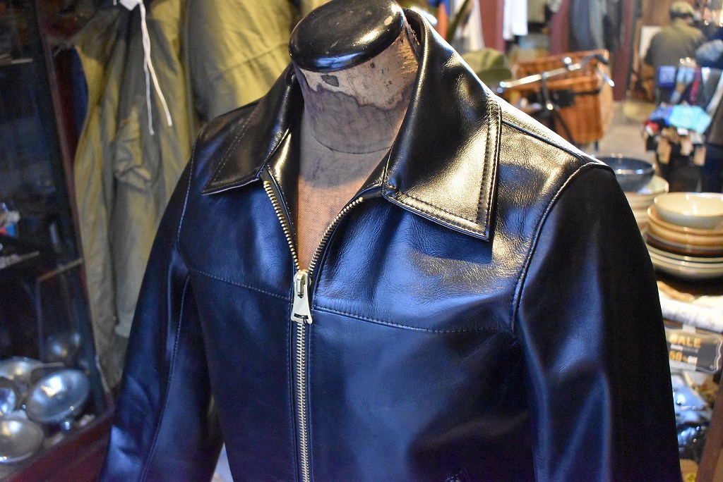 ORIGINAL PRODUCT 「Black Beauty」「Riders Jacket」「CAWHIDE LEATHER」 ライダースジャケット COLOR:BLACK