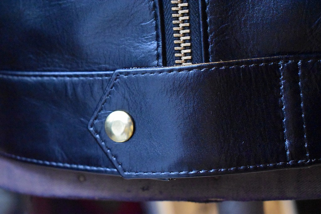 ORIGINAL PRODUCT 「Black Beauty」「Riders Jacket」「CAWHIDE LEATHER」 ライダースジャケット COLOR:BLACK