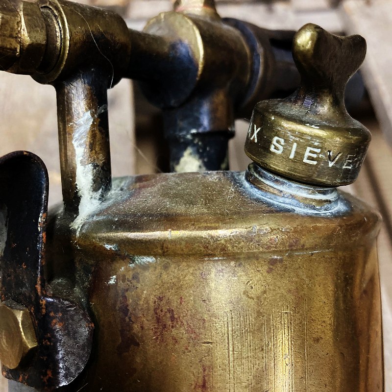 106026　 「GOVERNOR PETROL」   MADE IN ENGLAND   ブラス　トーチ　バーナー　ブロートーチ　コンロ　キャンプ　真鍮　　