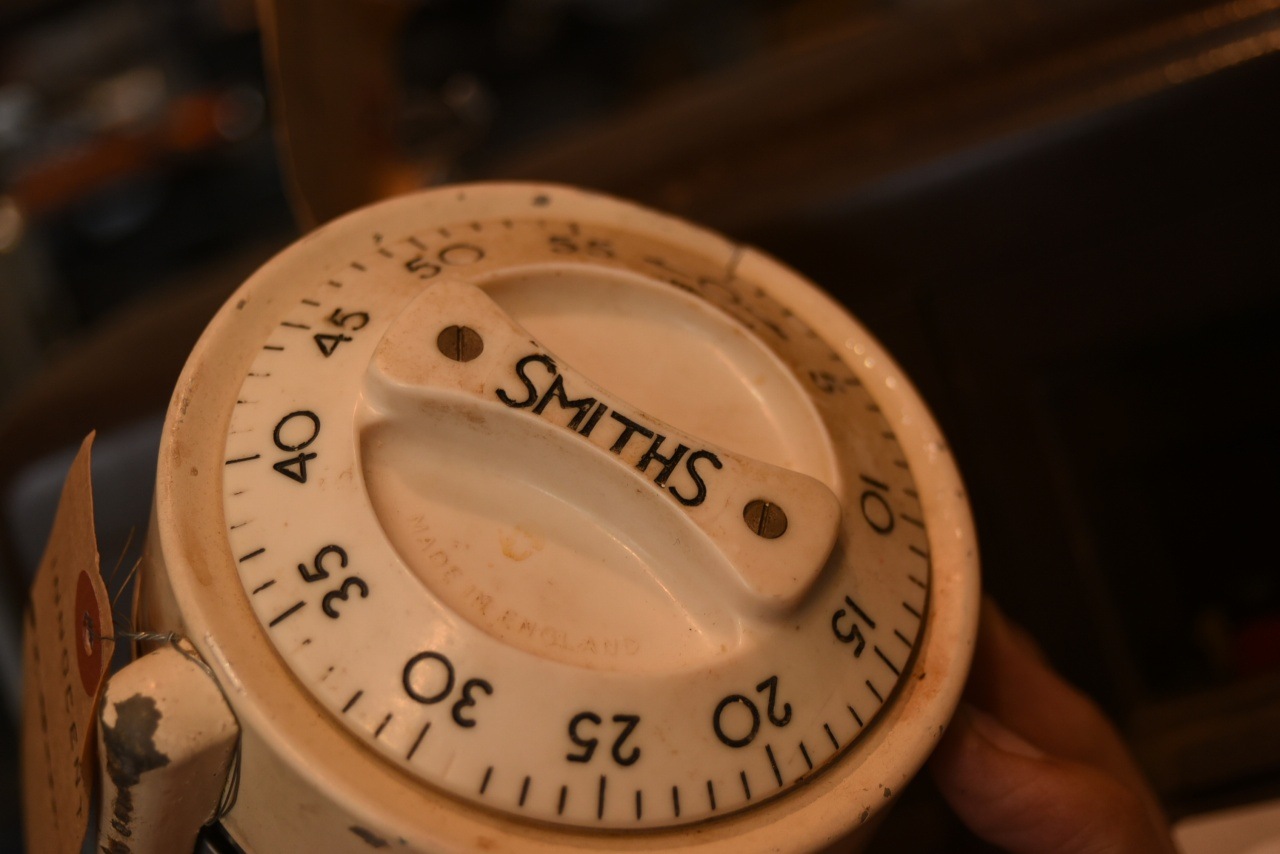 101841 ヴィンテージ 英国時計 SMITHS(スミス)キッチンタイマー