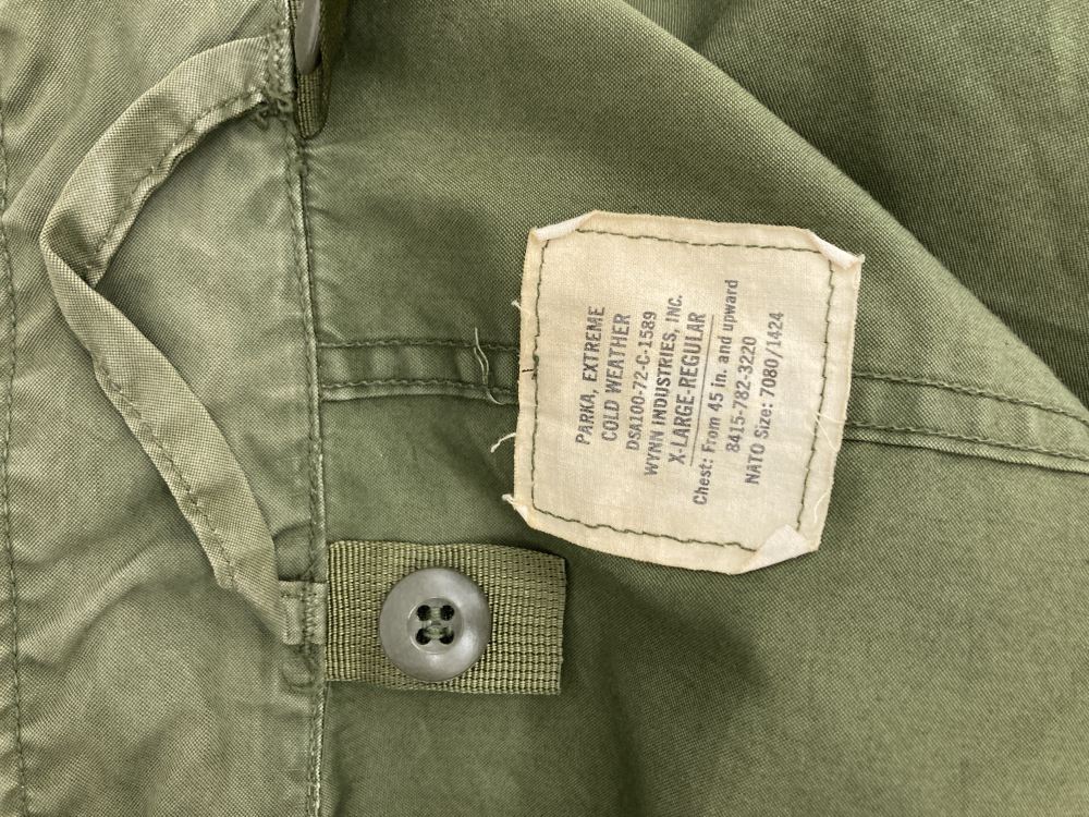 109263 [TF]  VINTAGE 65s US ARMY「M65 FISHTAIL PARKA」 フィッシュテールパーカー ヴィンテージ モッズコート
