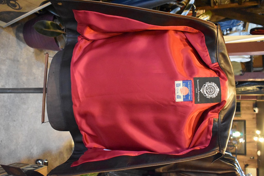 ORIGINAL PRODUCT 「Black Beauty」「Riders Jacket」「CAWHIDE LEATHER」 ライダースジャケット COLOR:BLOWN