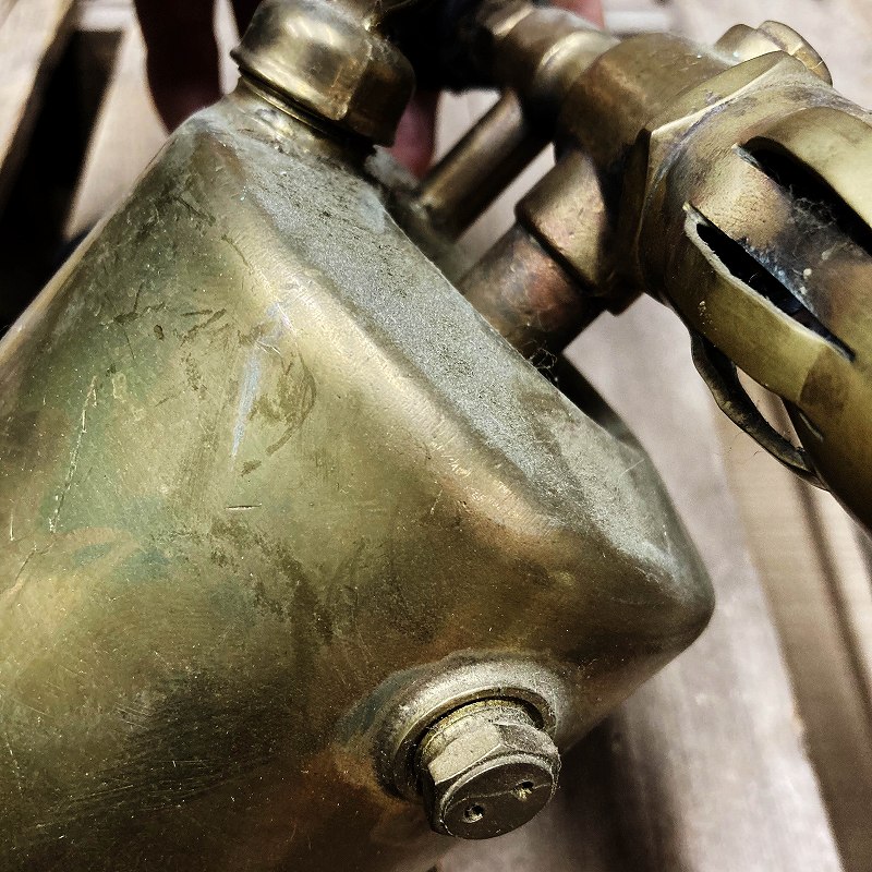 106027　MADE IN BRITISH  ブラス　トーチ　バーナー　ブロートーチ　コンロ　キャンプ　真鍮　　