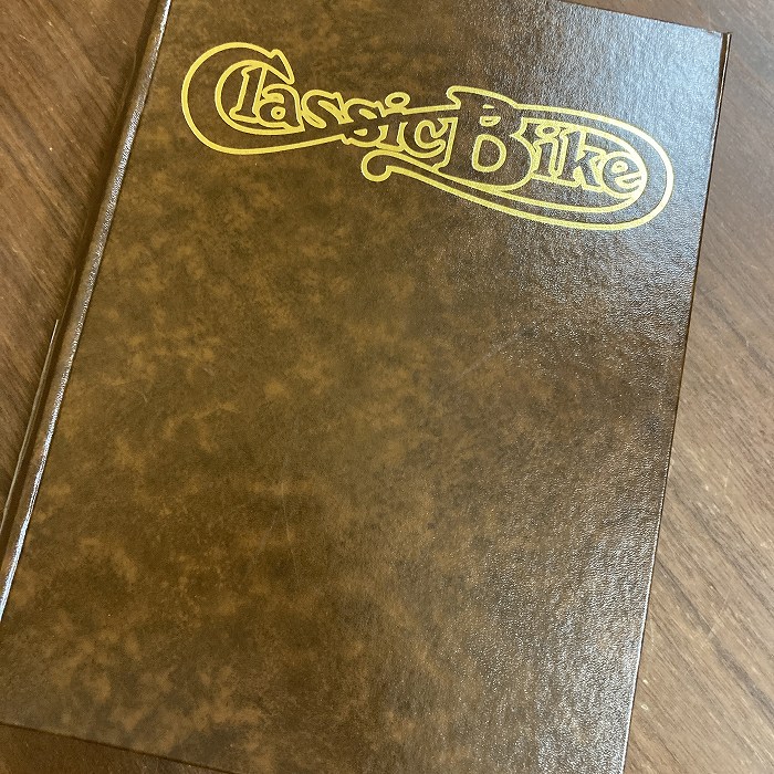 B3841　1980 1981 1982　バインダー12冊セット　「CLASSIC BIKE」 クラシックバイク  英国旧車雑誌