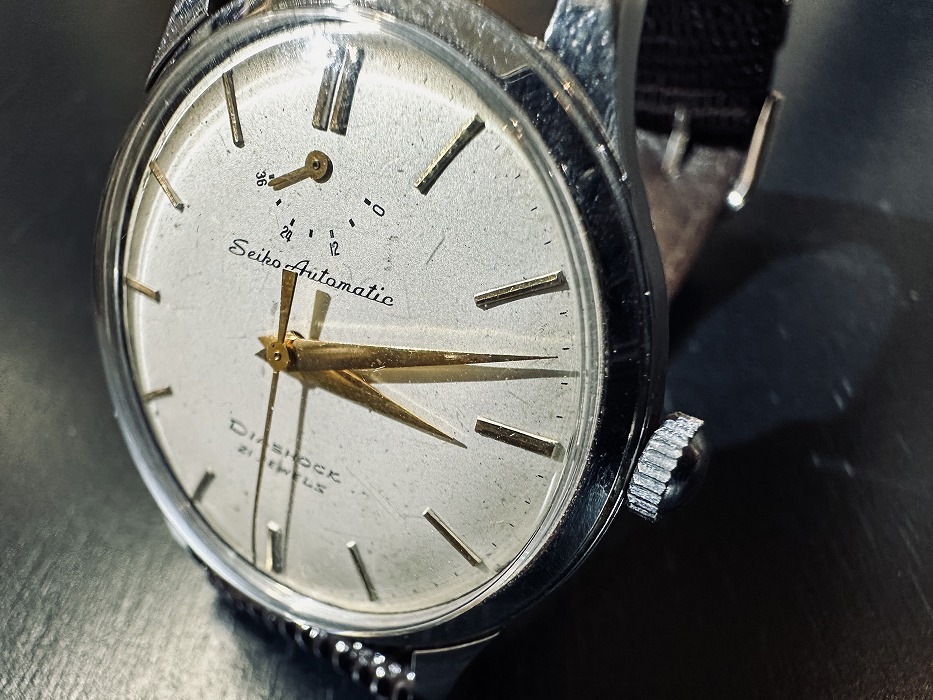 107611 腕時計 「SEIKO AUTOMATIC」 自動巻き 初号機 セイコー オートマチック 21石