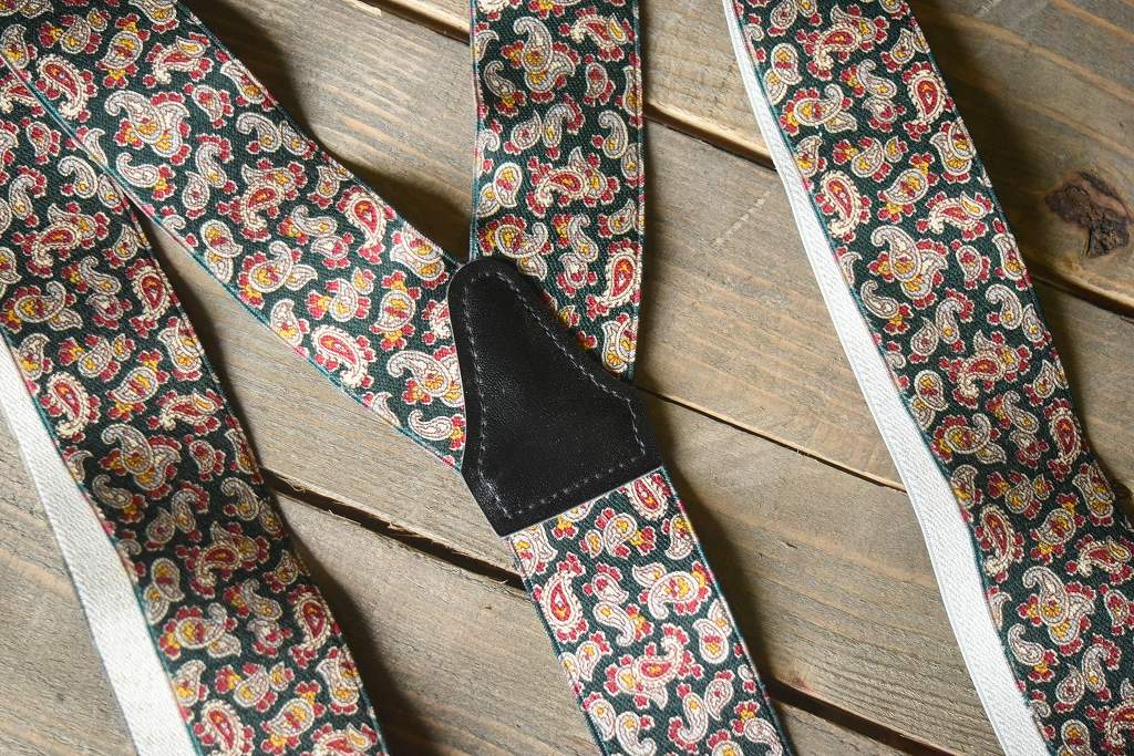 104136 ヴィンテージ　サスペンダー GERMANY 刻印