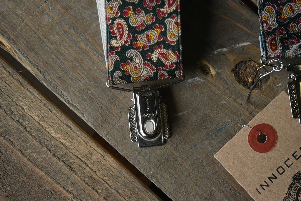 104136 ヴィンテージ　サスペンダー GERMANY 刻印