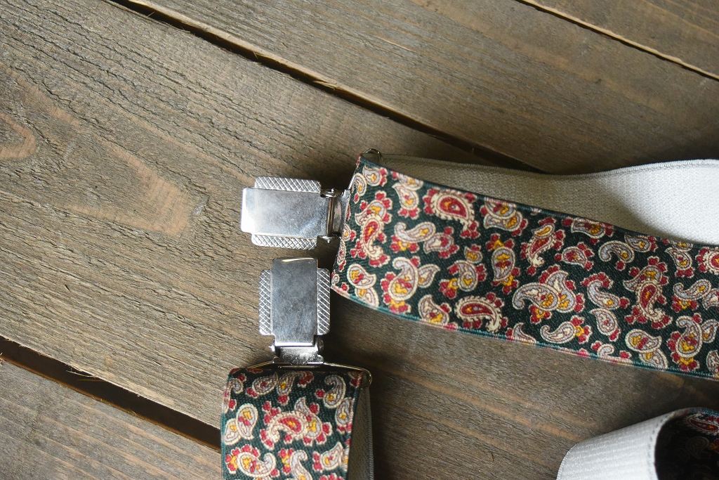 104136 ヴィンテージ　サスペンダー GERMANY 刻印