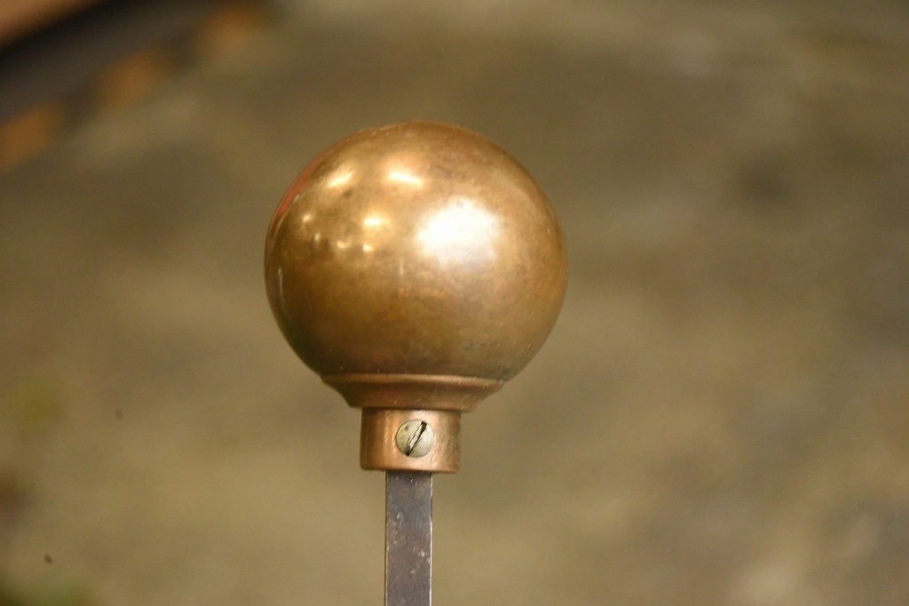 104154 ヴィンテージ ドアノブ 真鍮製 ブラス 英国 MADE IN ENGLAND