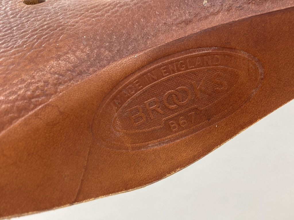108338  「BROOKS」 ブルックス  ヴィンテージ サドル シート 自転車