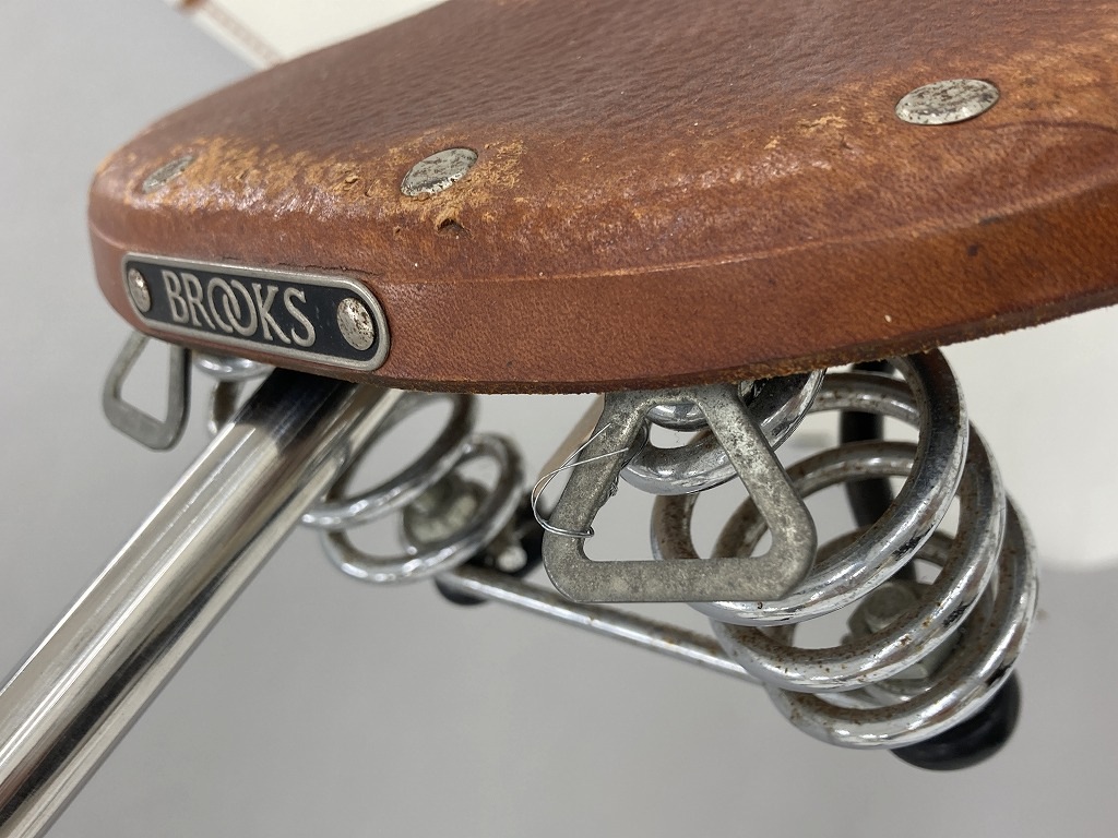 108338  「BROOKS」 ブルックス  ヴィンテージ サドル シート 自転車